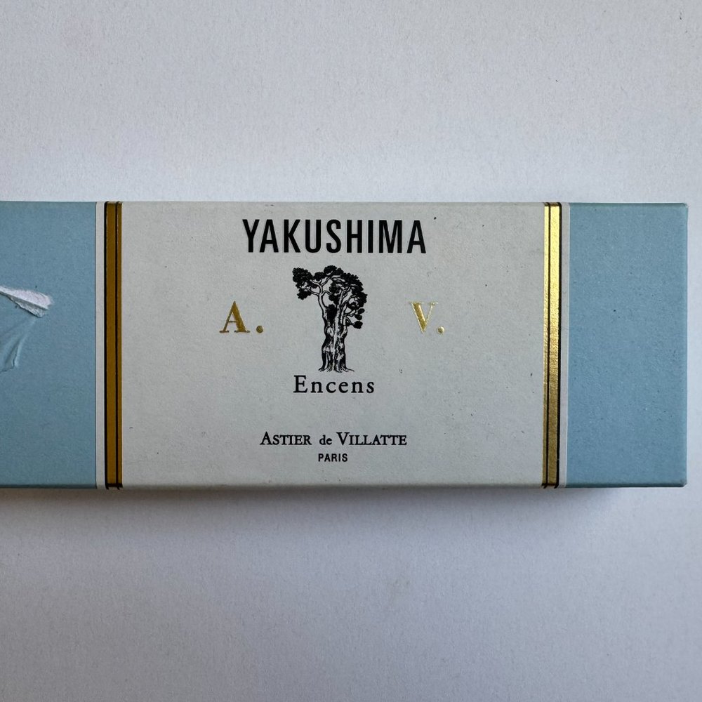 ASTIER DE VILLATTE luxury incense YAKUSHIMA